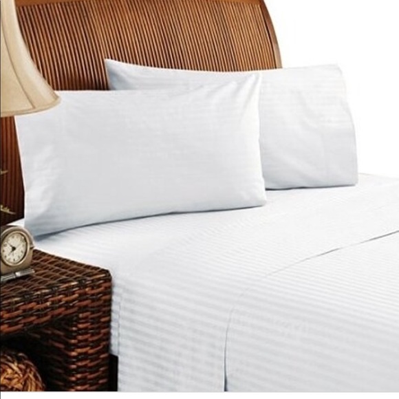 1800 count fiber super soft Dolby Striped sheets - Picture 2 of 7